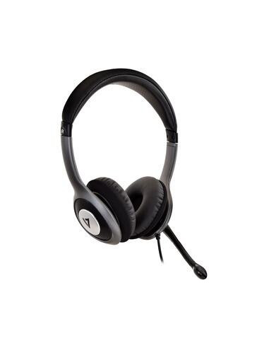 Auscultadores V7 HU521-2EP, USB, com...