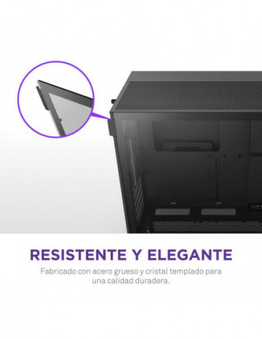 Caixa NZXT H5 Flow (2024) — Preto... Caixa NZXT H5 Flow (2024) — Preto...