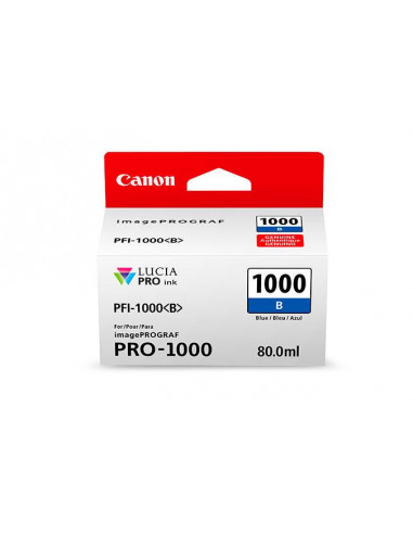 Canon Cartucho Azul Pfi-1000b  Ipf...
