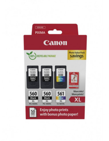 CANON 1LB PG-560XLx2/CL-561XL Ink...