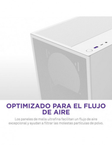Caixa NZXT H5 Flow (2024) Branca -...