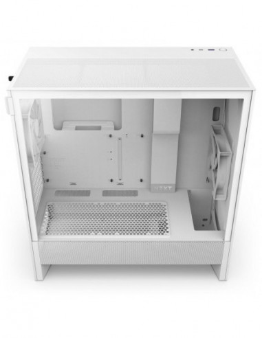 Caixa NZXT H5 Flow (2024) Branca -...