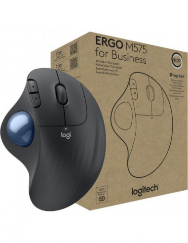 Logitech Raton Trackball Ergo M575...
