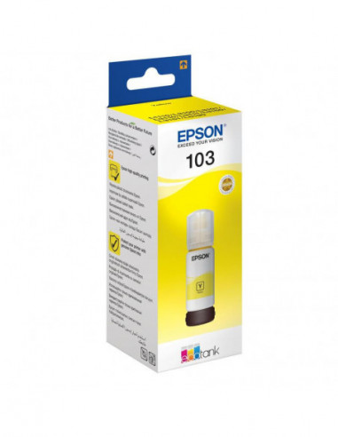 Tinteiro Epson Amarelo Original 70ml... Tinteiro Epson Amarelo Original 70ml...
