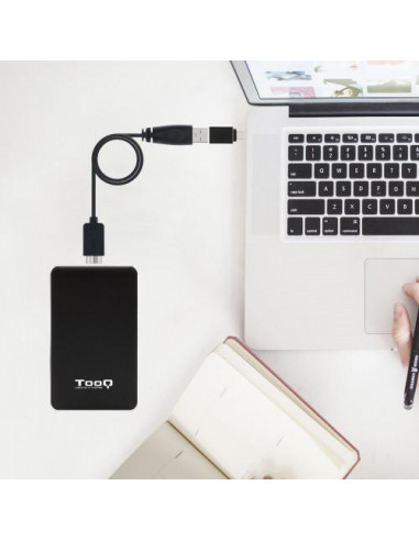 Caixa Tooq para Discos Rígidos 2.5"... Caixa Tooq para Discos Rígidos 2.5"...