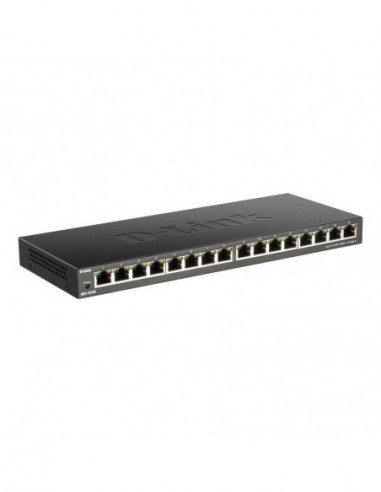 Switch D-Link DGS-1016S: 16 Portas,...