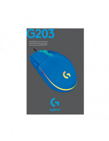 Rato Logitech G203 Lightsync Gaming,...