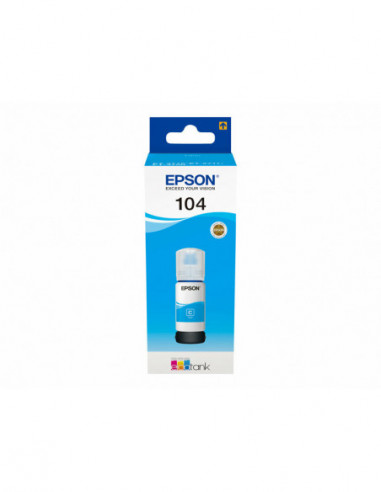 EPSON 4LB 104 EcoTank Cyan ink bottle