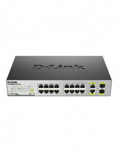 D-LINK Switch 16X10/100 +...