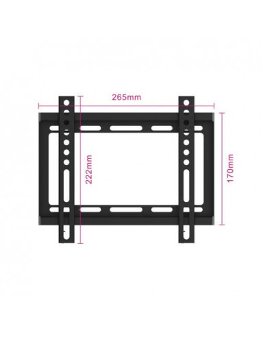 Ewent Suporte Parede Ecrãs Planos -...