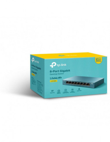 Switch TP-Link LiteWave 8 Portas... Switch TP-Link LiteWave 8 Portas...