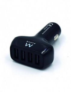Ewent Charger Usb Dc Car 4...
