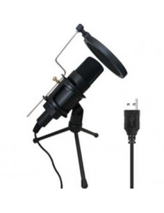 Microfone Condensador Ficha...