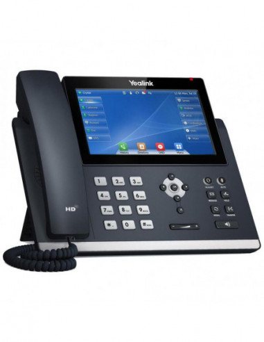 Telefone Fixo Yealink T48U: 16 Contas... Telefone Fixo Yealink T48U: 16 Contas...