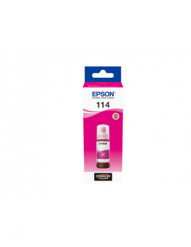 EPSON 1LB 114 EcoTank Magenta ink bottle