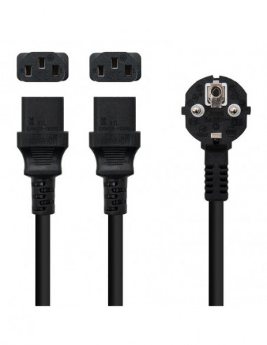 Cabo de Alimentação Nanocable, CEE7/M...