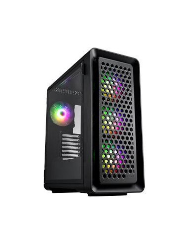 Caixa E-atx Fsp Cut593a Preta 4x Fan...