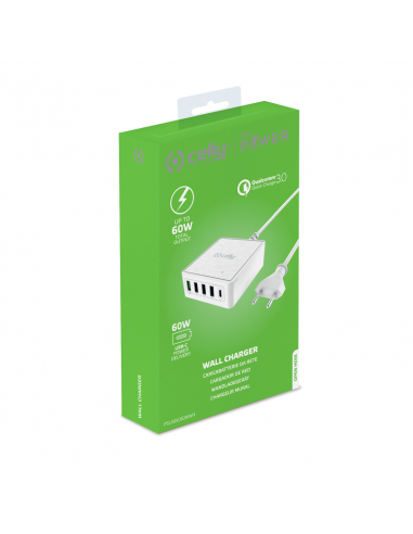 Carregador Celly 5 Portas USB -... Carregador Celly 5 Portas USB -...