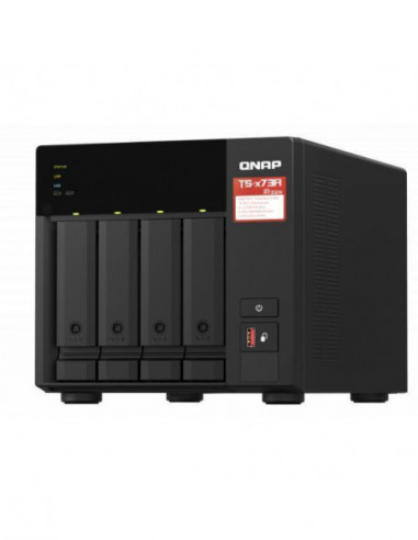 Servidor NAS QNAP TS-473A-8G: 4 Bay,... Servidor NAS QNAP TS-473A-8G: 4 Bay,...