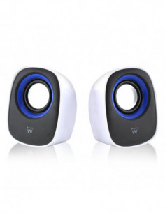 EWENT Colunas set 2.0, 5W...