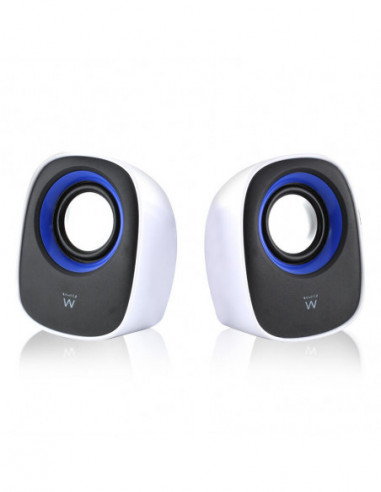 EWENT Colunas set 2.0, 5W RMS,...