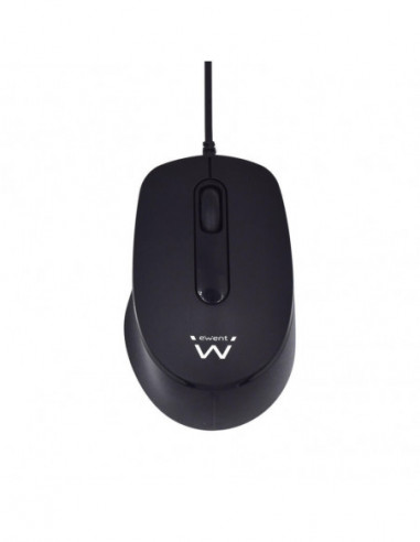 Ewent Rato Silent 1000dpi Usb Black
