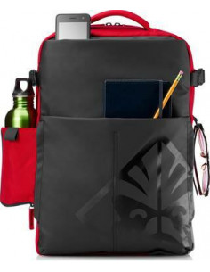HP 17.3 Omen RED Backpack