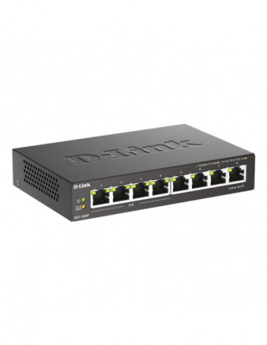 Switch D-Link DGS-1008P, 8 Portas...