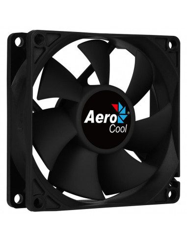 Ventilador Aerocool Force 8 8Cm Black Ventilador Aerocool Force 8 8Cm Black