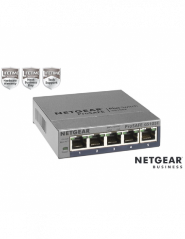 Switch de Rede Gigabit Netgear...