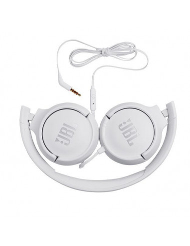 Auriculares JBL T500 Branco Auriculares JBL T500 Branco