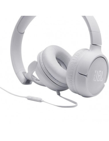 Auriculares JBL T500 Branco Auriculares JBL T500 Branco