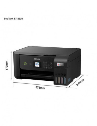 Impressora Epson EcoTank ET-2820 Jato... Impressora Epson EcoTank ET-2820 Jato...