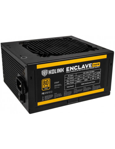 Fonte Kolink Enclave 700W 80+ Gold... Fonte Kolink Enclave 700W 80+ Gold...