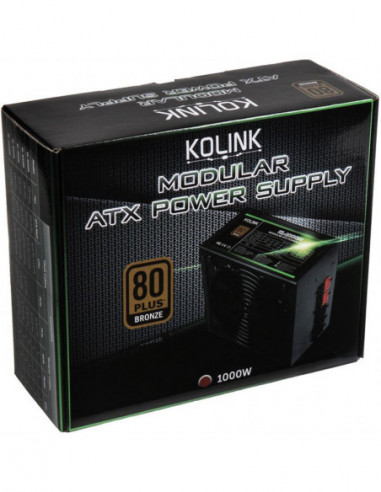 Fonte de Alimentação Kolink 1000W ATX... Fonte de Alimentação Kolink 1000W ATX...