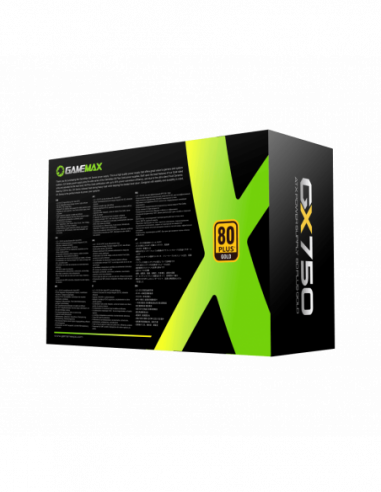 Fonte Gamemax GX-750 750W 80+ Gold... Fonte Gamemax GX-750 750W 80+ Gold...