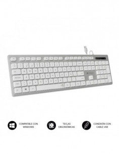Teclado Subblim Ergo -...