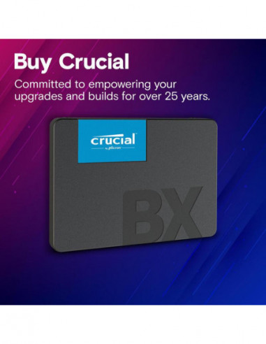 Crucial BX500 - SSD - 4 TB - interna... Crucial BX500 - SSD - 4 TB - interna...