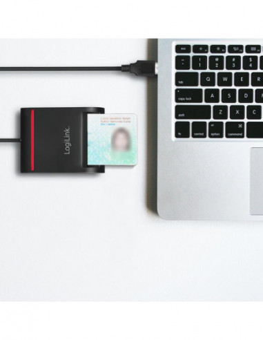 Leitor de Cartão Logilink CR0047 para... Leitor de Cartão Logilink CR0047 para...