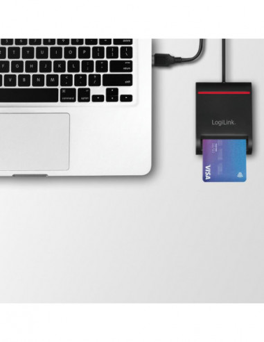 Leitor de Cartão Logilink CR0047 para... Leitor de Cartão Logilink CR0047 para...