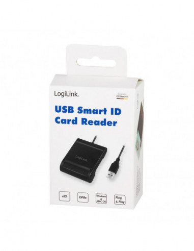 Leitor de Cartão Logilink CR0047 para... Leitor de Cartão Logilink CR0047 para...