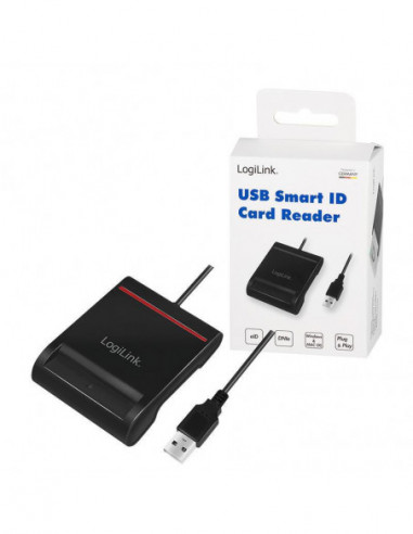 Leitor de Cartão Logilink CR0047 para... Leitor de Cartão Logilink CR0047 para...