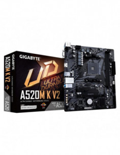 Placa Mãe Gigabyte A520M K...
