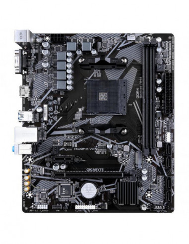 Placa Mãe Gigabyte A520M K V2, AM4,... Placa Mãe Gigabyte A520M K V2, AM4,...