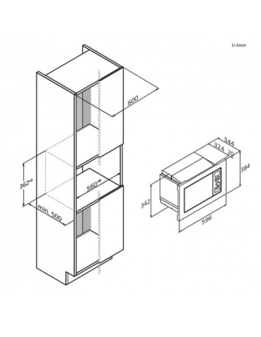Candy - Microondas Encastre Ca20fmw7ng Candy - Microondas Encastre Ca20fmw7ng