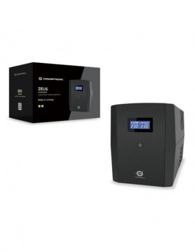 UPS Conceptronic Zeus: 2200VA, 1320W,... UPS Conceptronic Zeus: 2200VA, 1320W,...
