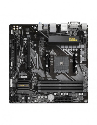 Placa Mãe Gigabyte B550M DS3H - Micro... Placa Mãe Gigabyte B550M DS3H - Micro...
