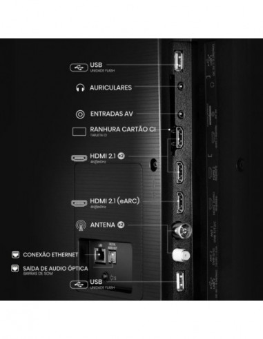HISENSE Smart TV 75INCH UHD 4K 75A6Q