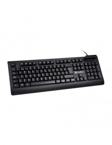 Teclado Leitor DNI 4.0 USB Coolbox -...