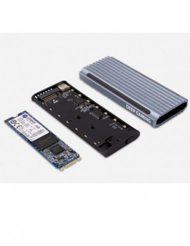 Caixa Coolbox DG-MCM-NVME1 para SSD... Caixa Coolbox DG-MCM-NVME1 para SSD...
